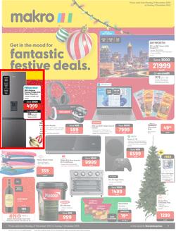 Makro : Get In The Mood For Fantastic Festive Deals (27 November - 03 December 2023), page 1