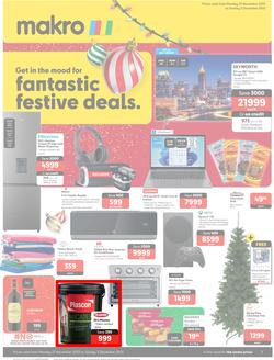 Makro : Get In The Mood For Fantastic Festive Deals (27 November - 03 December 2023), page 1