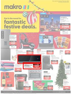 Makro : Get In The Mood For Fantastic Festive Deals (27 November - 03 December 2023), page 1
