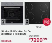 Defy Slimline Multifunction Box Set (DBO486E & DHD406A) DCB866E 829811