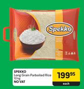 Spekko Long Grain Parboiled Rice-10Kg Each