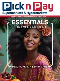 Pick n Pay : Health & Beauty (25 November - 05 December 2024)