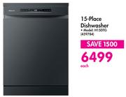 Hisense 15 Place Dishwasher - H15DTG