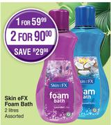 Skin eFX Foam Bath Assorted-2L