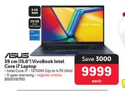 Asus 39cm (15.6") Vivo book Intel Core i7 Laptop