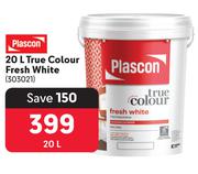 Plascon 20L True Colour Fresh White