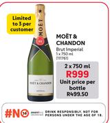 Moet & Chandon Brut Imperial-2 x 750ml