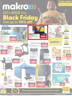 Makro : Black Friday (24 November - 01 December 2024), page 1