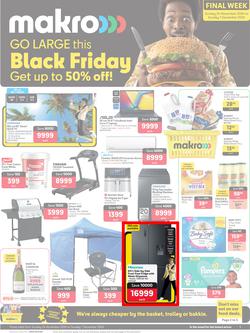 Makro : Black Friday (24 November - 01 December 2024), page 1