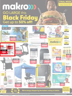 Makro : Black Friday (24 November - 01 December 2024), page 1
