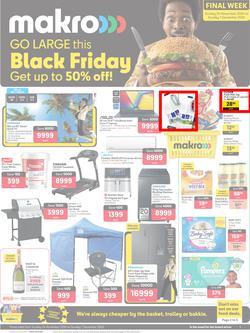 Makro : Black Friday (24 November - 01 December 2024), page 1
