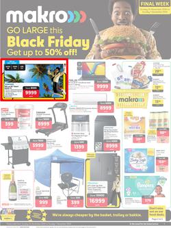 Makro : Black Friday (24 November - 01 December 2024), page 1