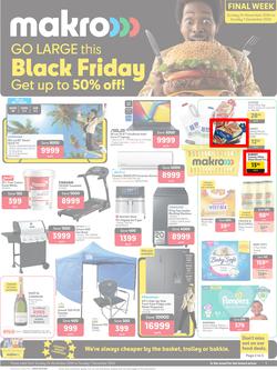 Makro : Black Friday (24 November - 01 December 2024), page 1