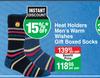 Heat Holders Men's Warm Wishes Gift Boxed Socks-Per Pair
