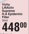Vichy Lift Activ Supreme H.A Epidermic Filler-30ml