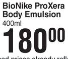 Bionike ProXera Body Emulsion-400ml