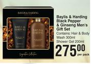 Baylis & Harding Black Pepper & Ginseng Men's Gift Set-Per Pack