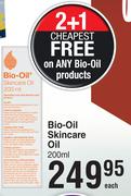 Bio-Oil Skincare Oil-200ml Each