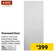 Kayo Townsend  Internal Door 2.032m x 813mm