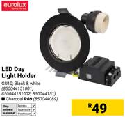 Eurolux GU10 LED Day Light Holder (Black & White) 850044151001