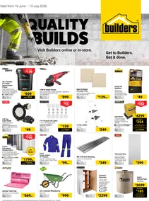 Builders KwaZulu-Natal : Quality Builds (16 June - 13 July 2026)