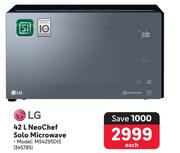 LG 42L Neo Chef Solo Microwave MS429DIS