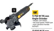 CAT 750W 115mm Angle Grinder CAT DX371
