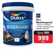 Dulux 20L Weatherguard