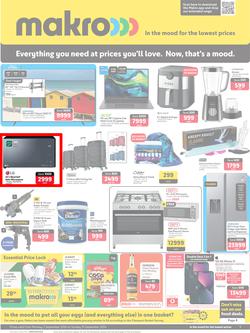 Makro : General Merchandise (02 September - 15 September 2024), page 1