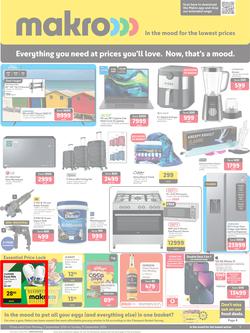 Makro : General Merchandise (02 September - 15 September 2024), page 1