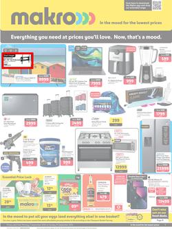 Makro : General Merchandise (02 September - 15 September 2024), page 1