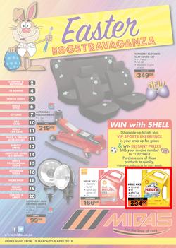 Midas : Easter Eggstravaganza (19 Mar - 8 Apr 2018), page 1