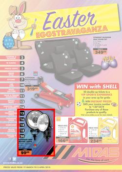 Midas : Easter Eggstravaganza (19 Mar - 8 Apr 2018), page 1