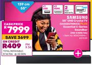 Samsung 55" (139cm) UHD Crystal TV UA55DU700KXX Plus Essencial C-Series Soundbar HW-C400/XA