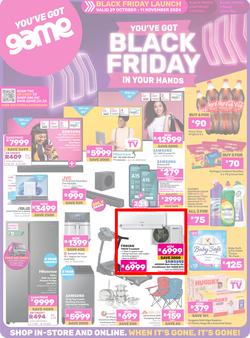 Game : Black Friday (29 October - 11 November 2024), page 1