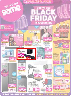 Game : Black Friday (29 October - 11 November 2024), page 1