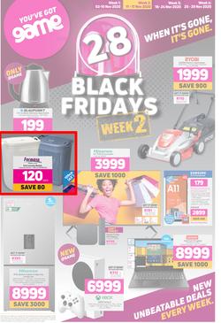 Game : 28 Black Fridays Week 2 (11 November - 17 November 2020), page 1