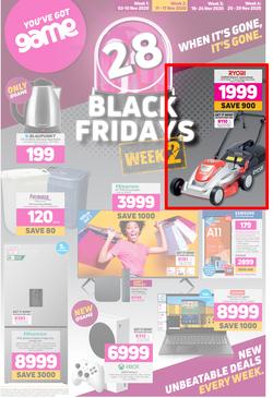 Game : 28 Black Fridays Week 2 (11 November - 17 November 2020), page 1