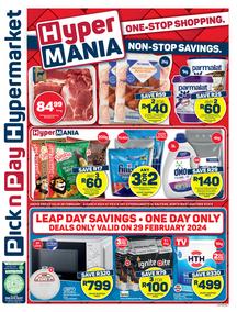 Pick n Pay Hypermarket Gauteng, Free state, North West : Specials (26 February - 03 March 2024)
