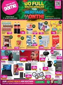 Game : Go Full South African This Heritage Month (09 September - 22 September 2025)