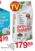 Spar Pro Balance Dog Food (Selected Incl.Puppy)-8Kg Each