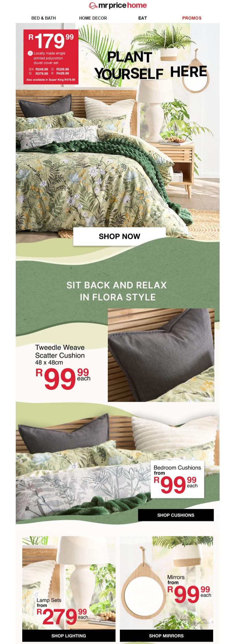 mr price home electric blanket