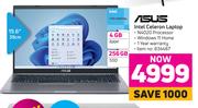 Asus Intel Celeron Laptop