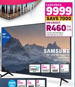Samsung 70" UHD 4K Smart TV 70AU7000