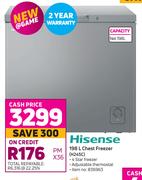 Hisense 198L Chest Freezer H245C