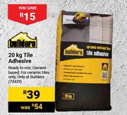 Builders 20Kg Tile Adhesive 73429