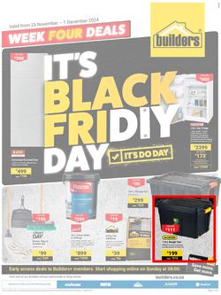 Builders : Black Fridiy Day (25 November - 01 December 2024), page 1
