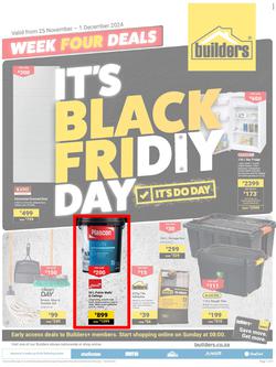 Builders : Black Fridiy Day (25 November - 01 December 2024), page 1