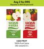 Liqui Fruit 100% Fruit Juice (All Variants)-For Any 2 x 2Ltr