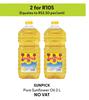 Sunpick Pure Sunflower Oil-For 2 x 2Ltr